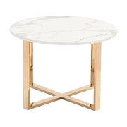 Golden Stone End Table