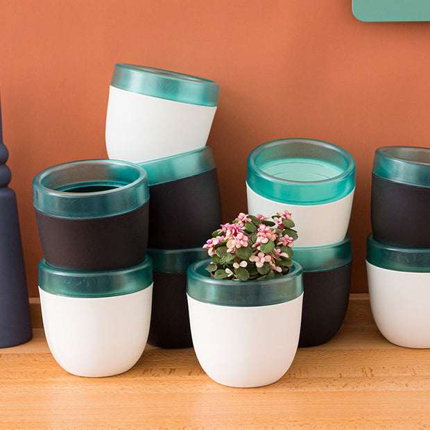 Milopon Automatic water-free and water-absorbing flower pots