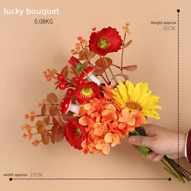 Wholesale Hot Sale Non-storable Metal Frame luxury flower vase home