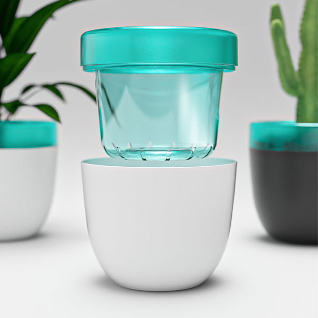 Milopon Automatic water-free and water-absorbing flower pots