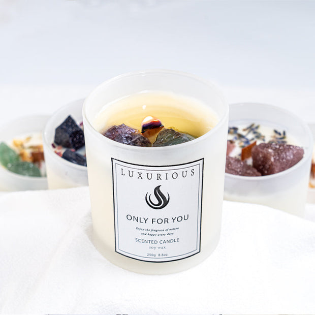 Aromatherapy Home Fragrance Scented Glass Candle