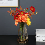 Wholesale Hot Sale Non-storable Metal Frame luxury flower vase home