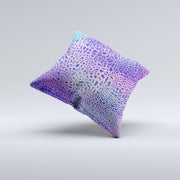 The Segregated Purple Decorative Throw Pillow