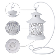 White Milo Candle holder for Home Decoration
